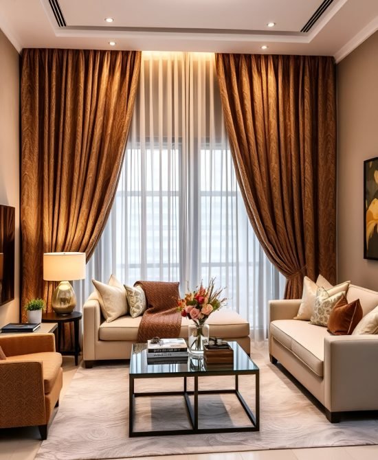 20 Chic Modern Curtains for Your Living Room That Radiate Elegance.jfif